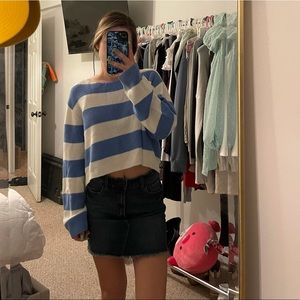 H&M Divided Long Sleeve Crop Top